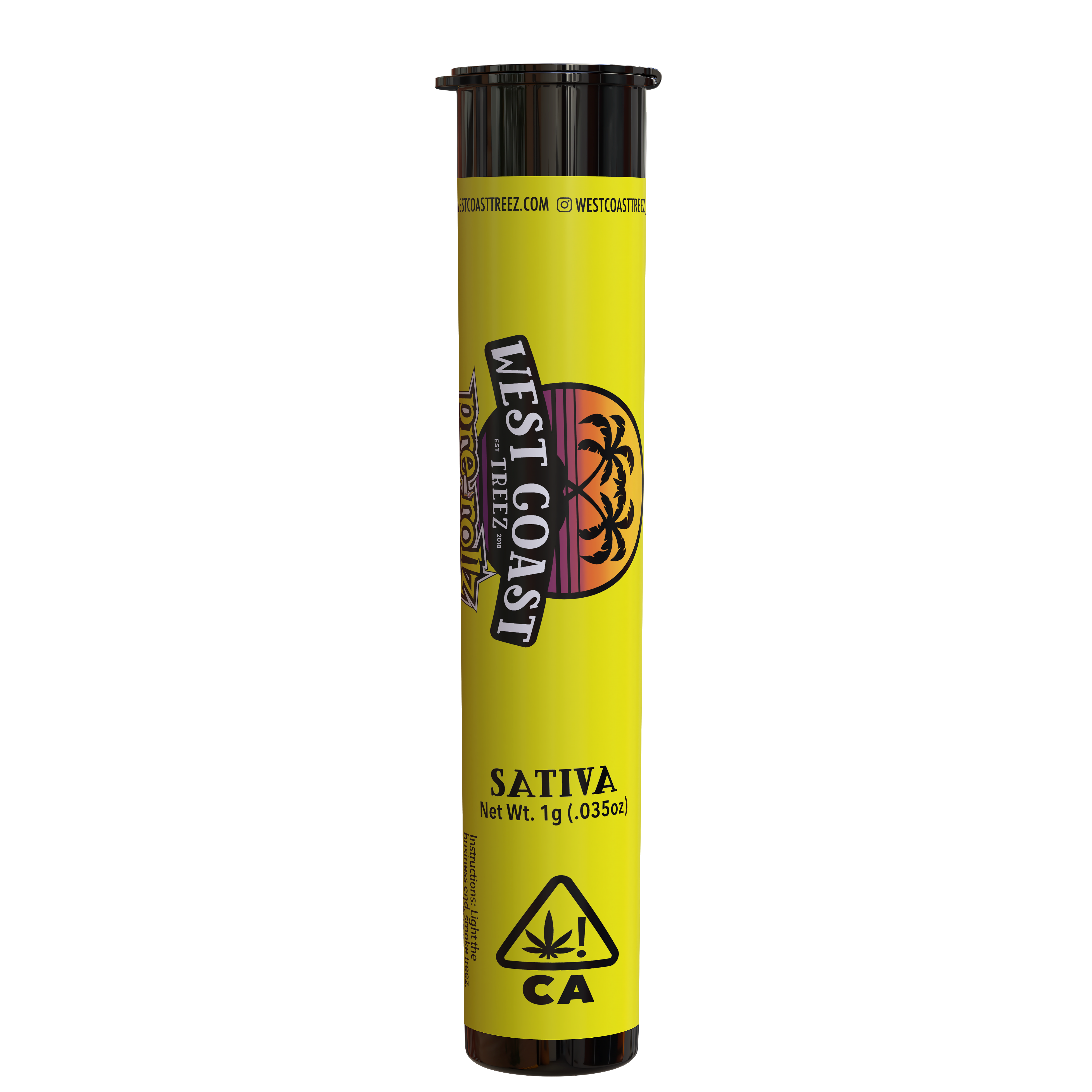 LA Sunrise <br><i>1g PR - West Coast Trees - Preroll</i>